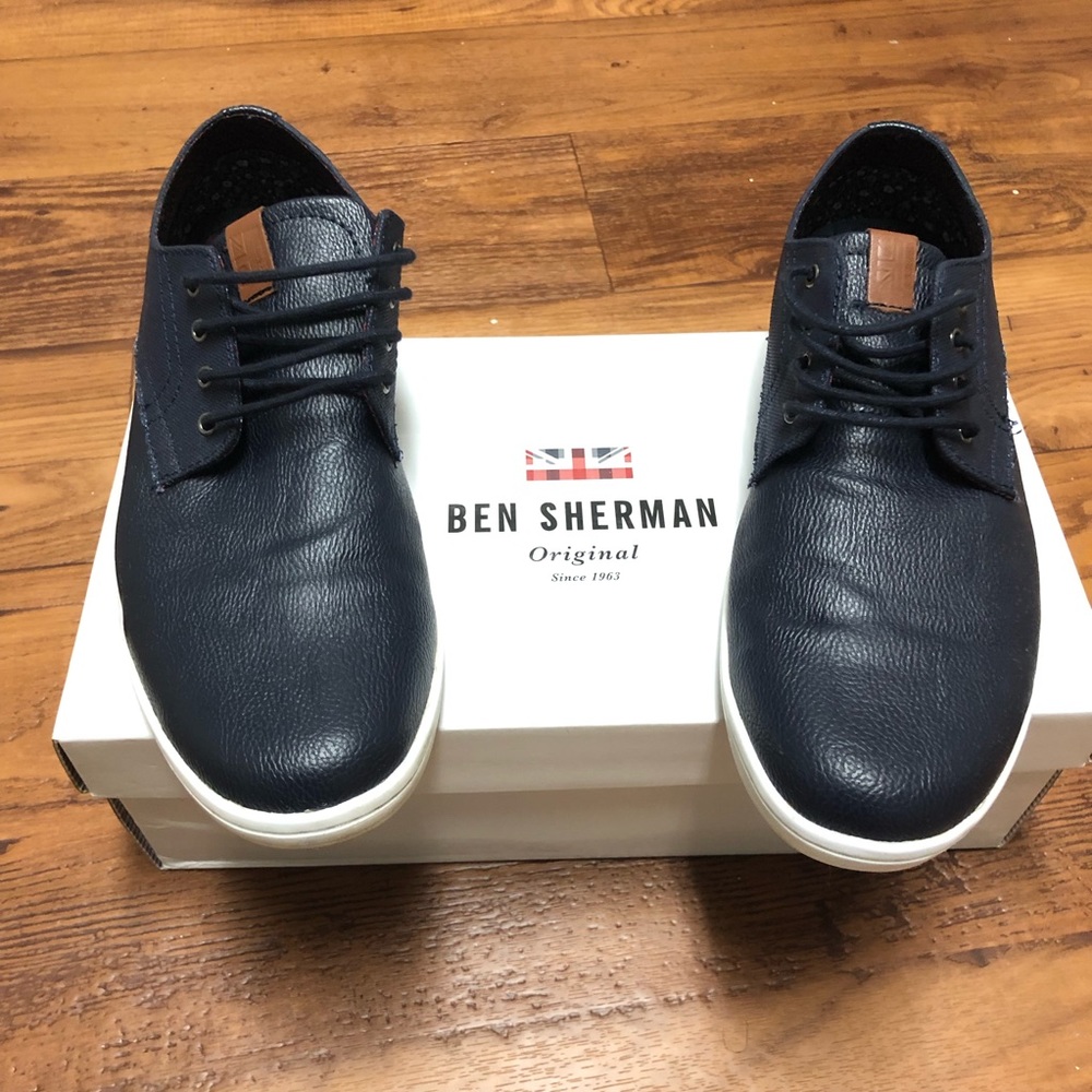 Ben Sherman Presley Navy Shoes